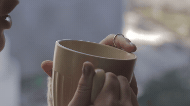 OFF FOR BIX — Intense coffee, intense conversations